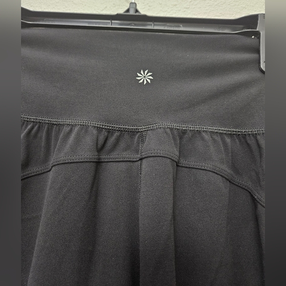 Athleta Medium High Rise Black Salutation Jogger Pants Athletic Pilates Yoga - Picture 7 of 10